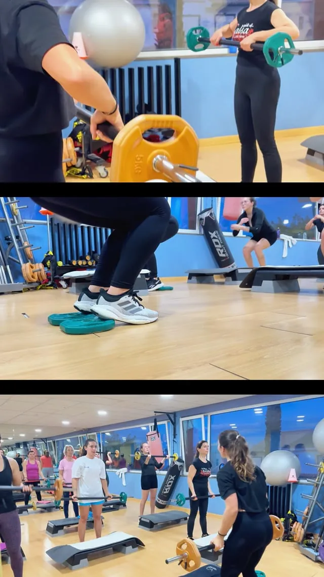 Aula de MyPower na sala de treino